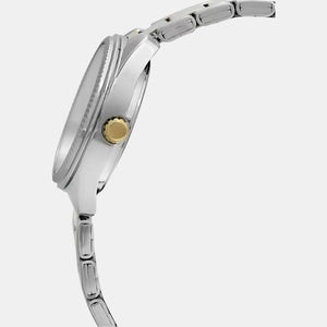 Enticer Women Quartz White Dial Analog Stainless Steel Watch A478