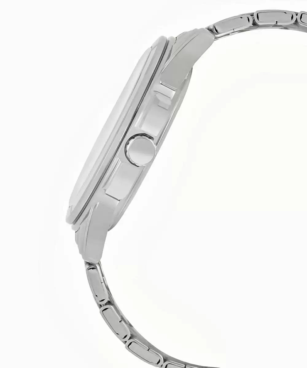 Casio Enticer White Dial Men 44mm