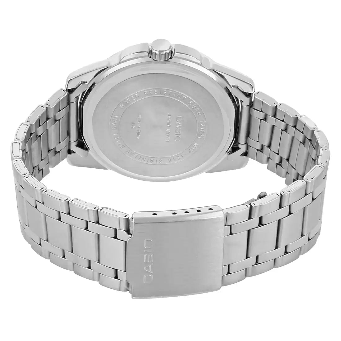 Casio Enticer White Dial Men 44mm