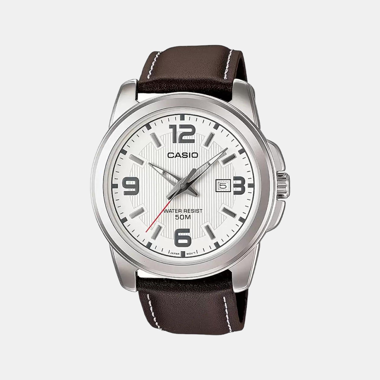 Enticer Men Quartz White Dial Analog Leather Watch A553