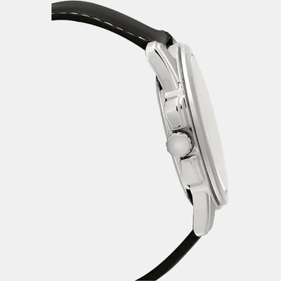 Enticer Men Quartz White Dial Analog Leather Watch A553