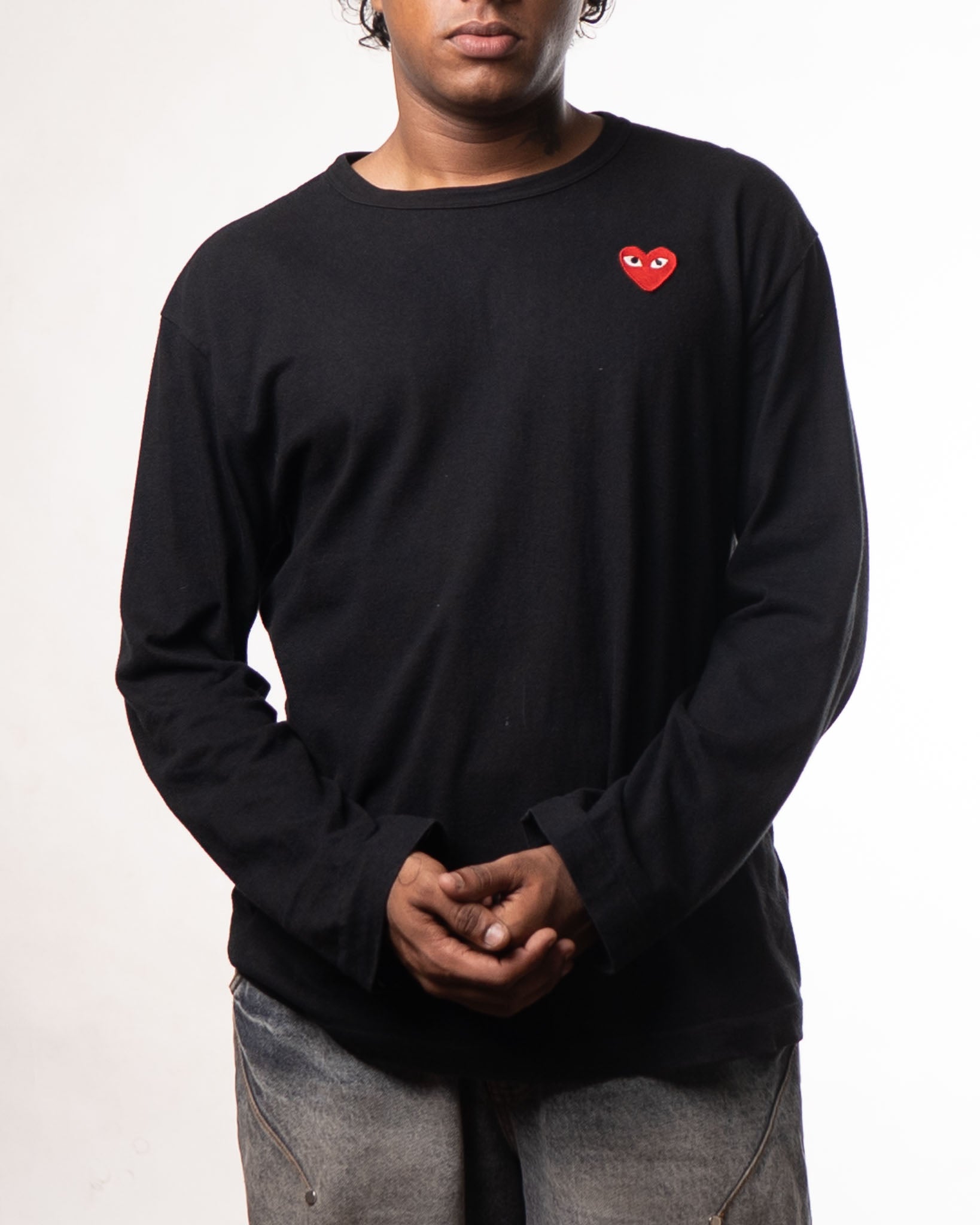 Play Heart Applique Tshirt