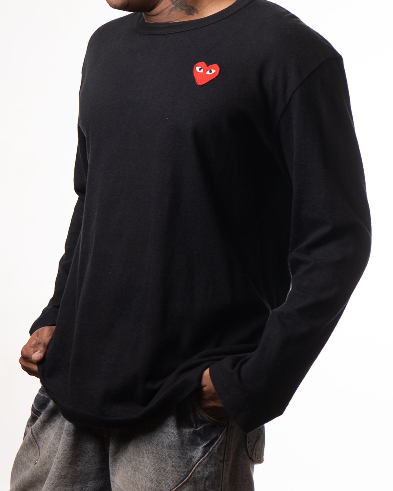 Play Heart Applique Tshirt