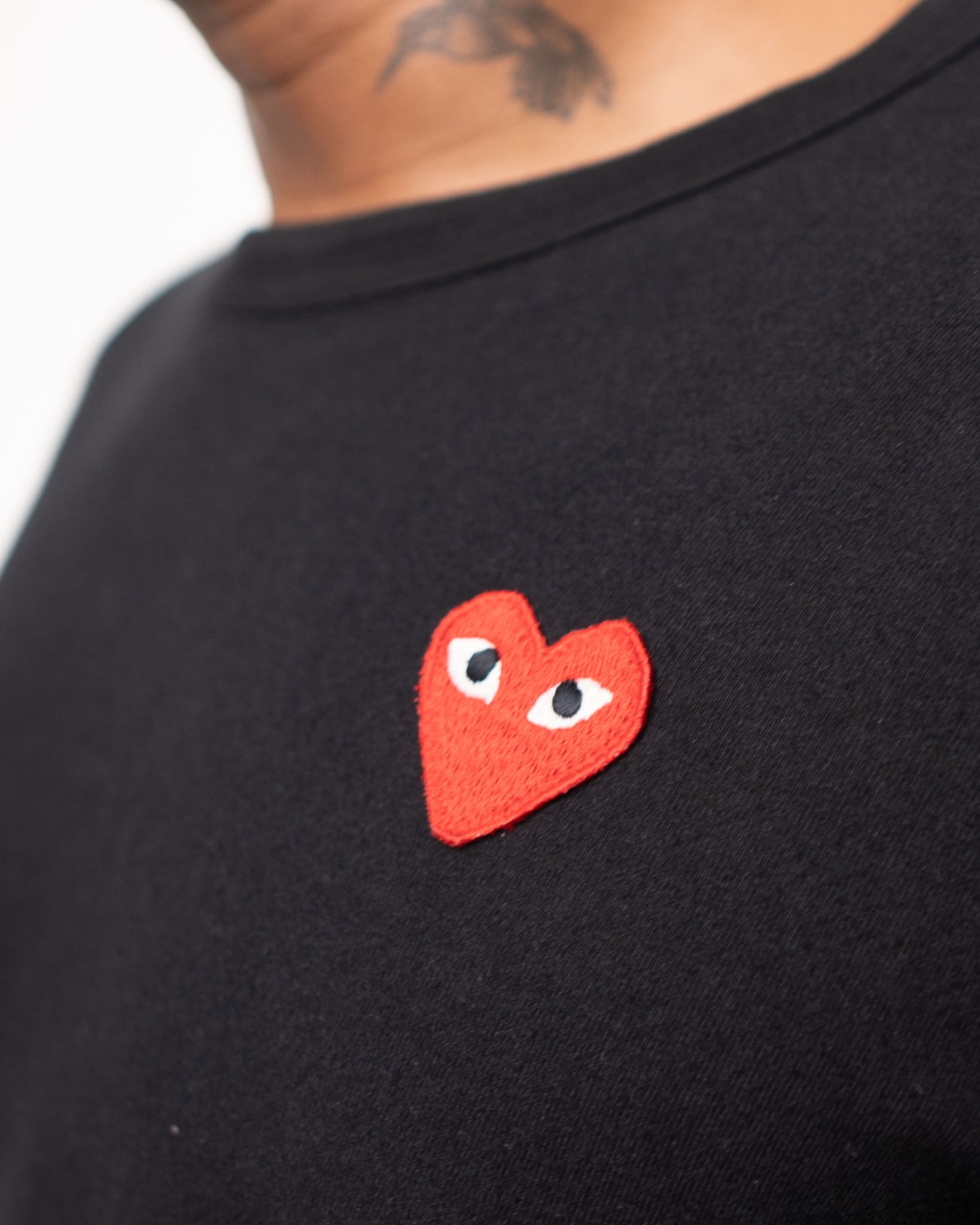 Play Heart Applique Tshirt