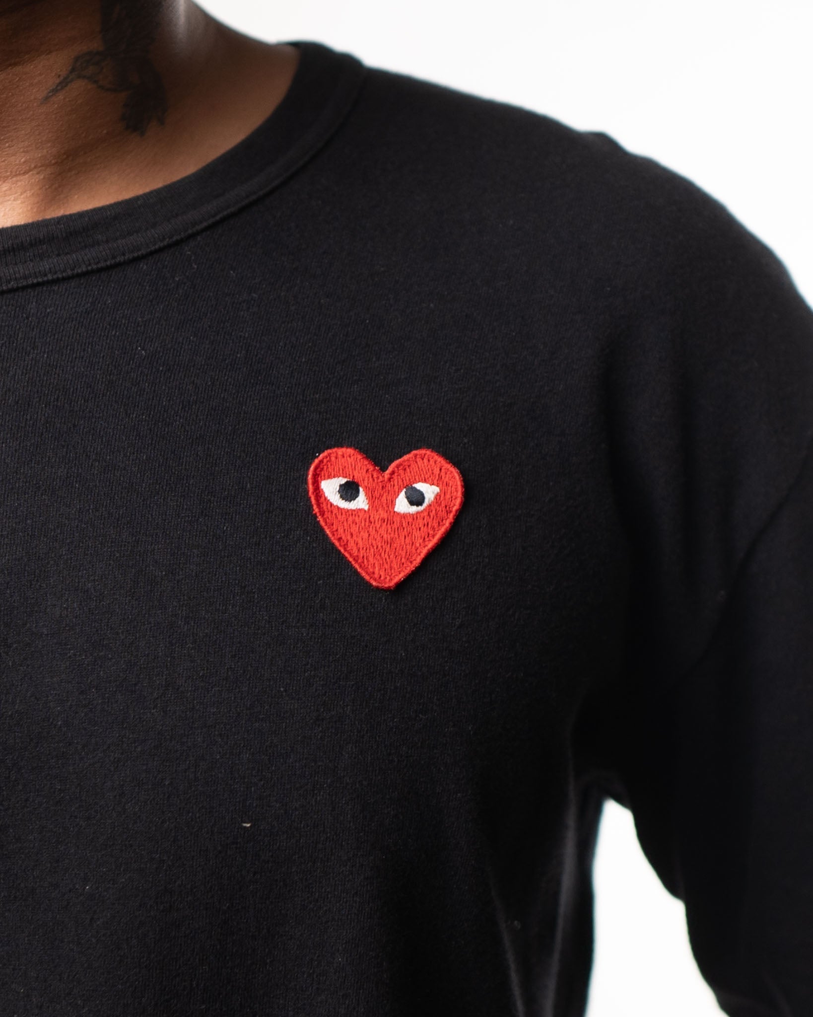 Play Heart Applique Tshirt