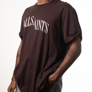All Saints Brown Tshirt