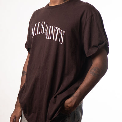 All Saints Brown Tshirt