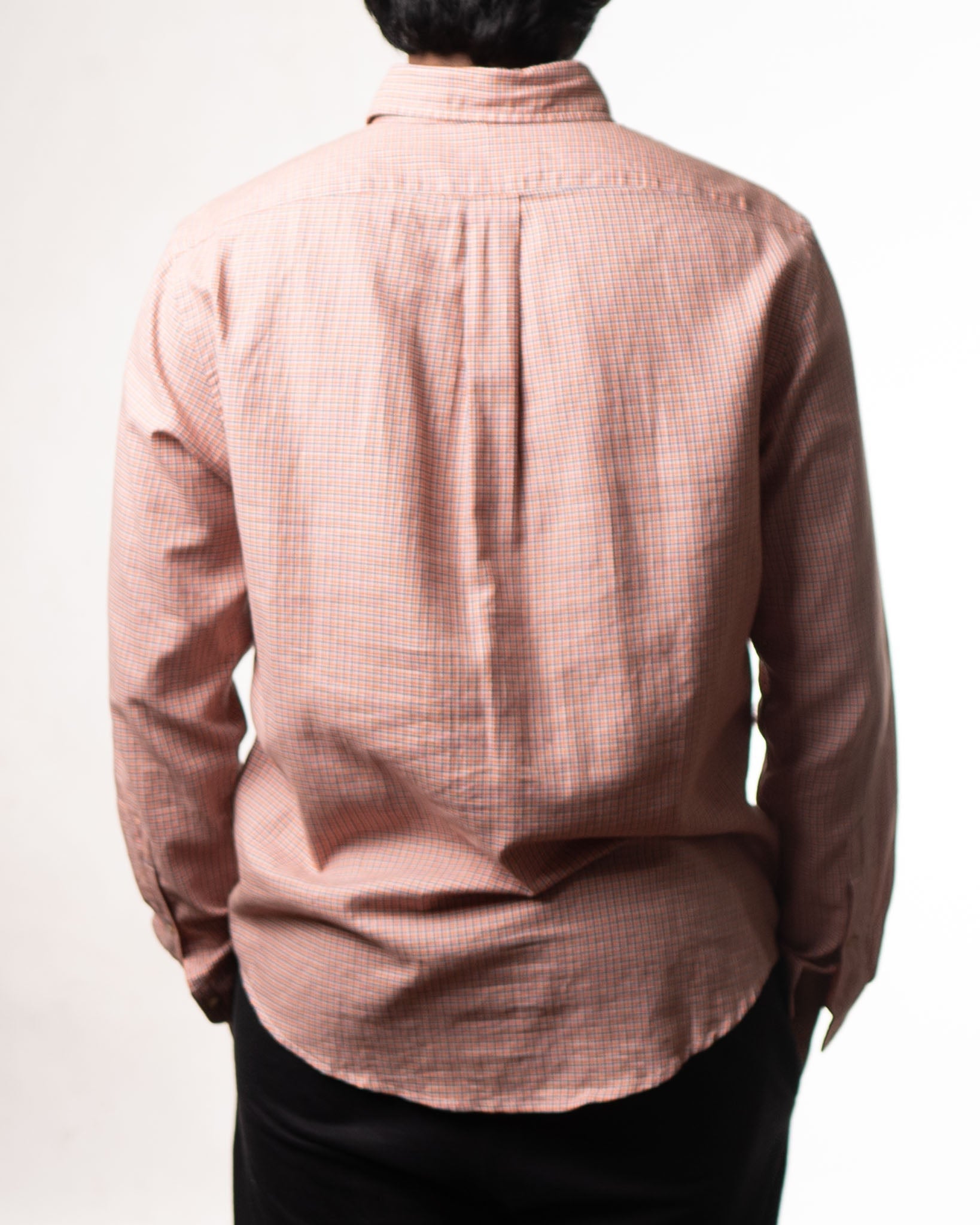 Ralph Lauren Slim Fit Red Plaid Buttondown Shirt