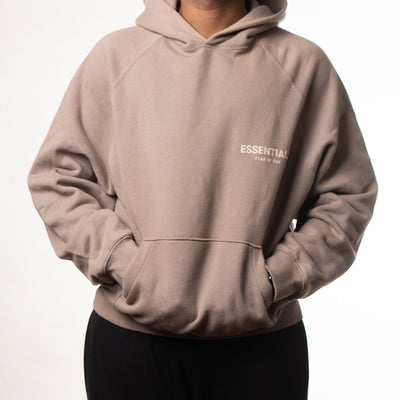 Fear Of God Essentials Hoodie Cement
