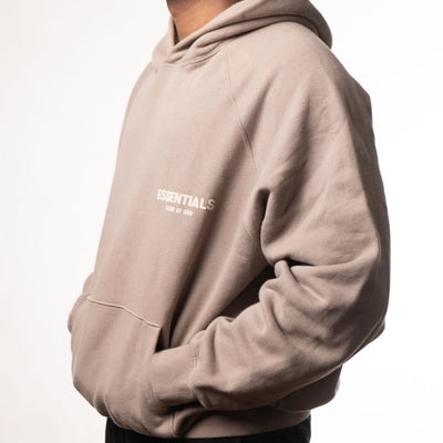 Fear Of God Essentials Hoodie Cement