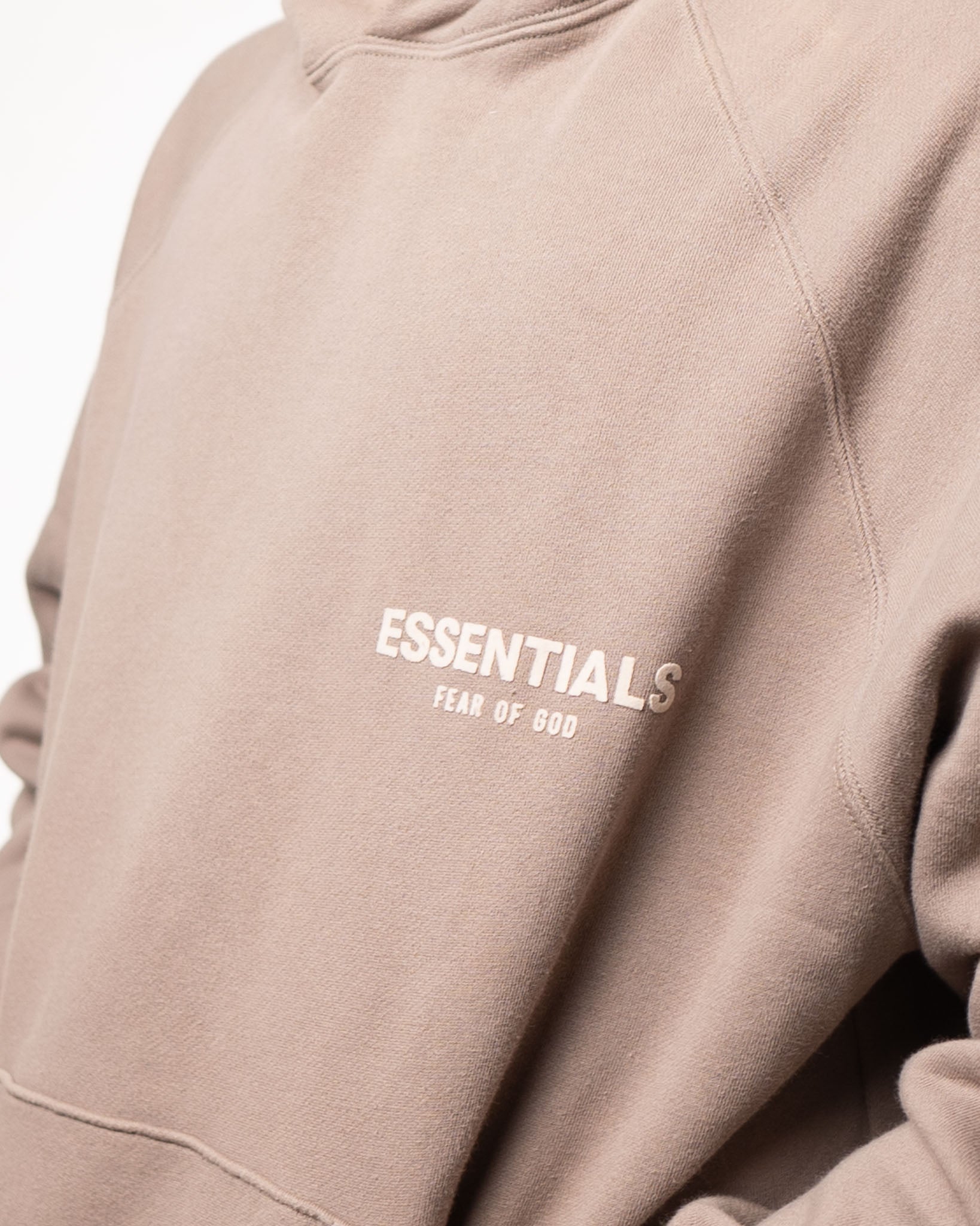 Fear Of God Essentials Hoodie Cement