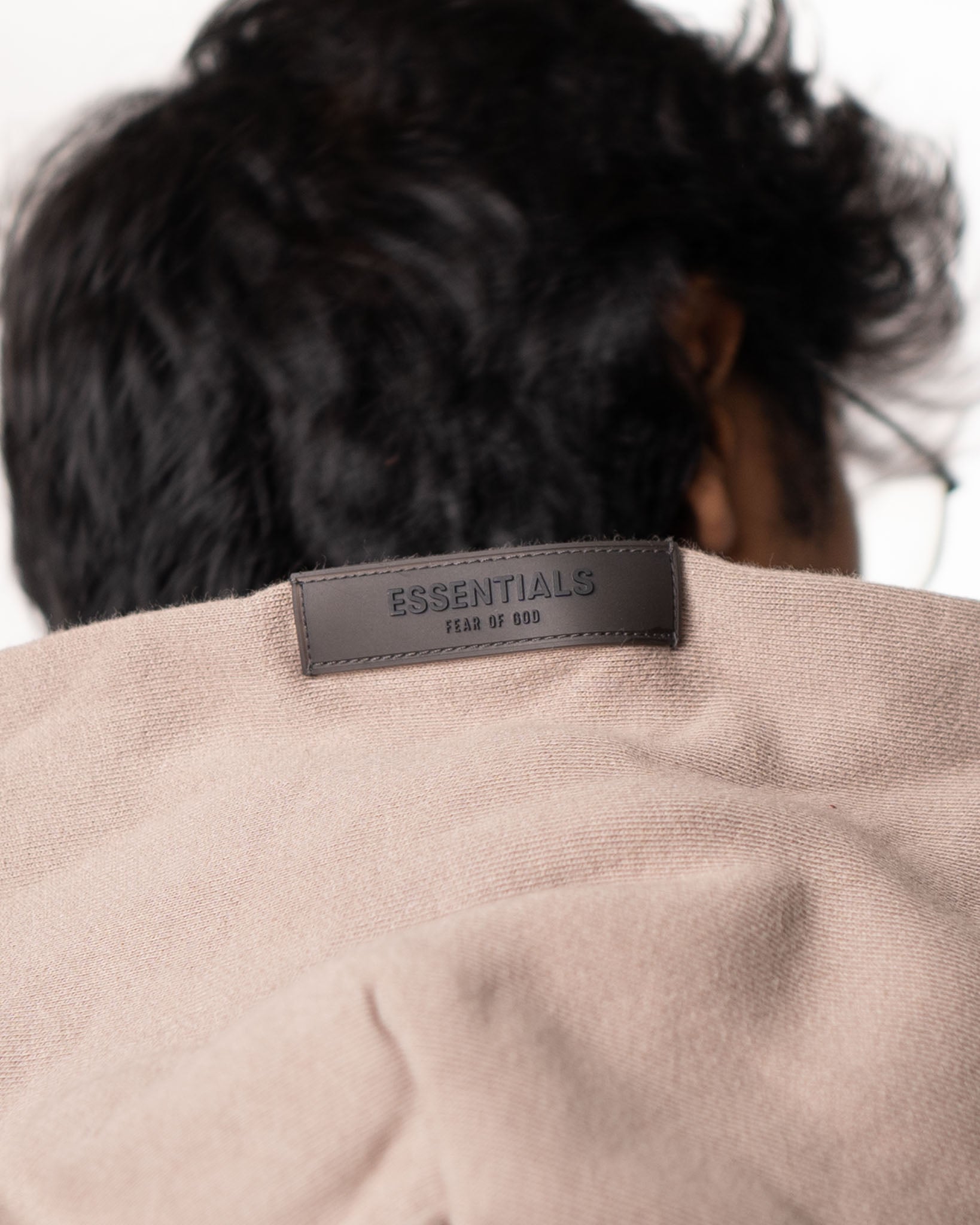 Fear Of God Essentials Hoodie Cement