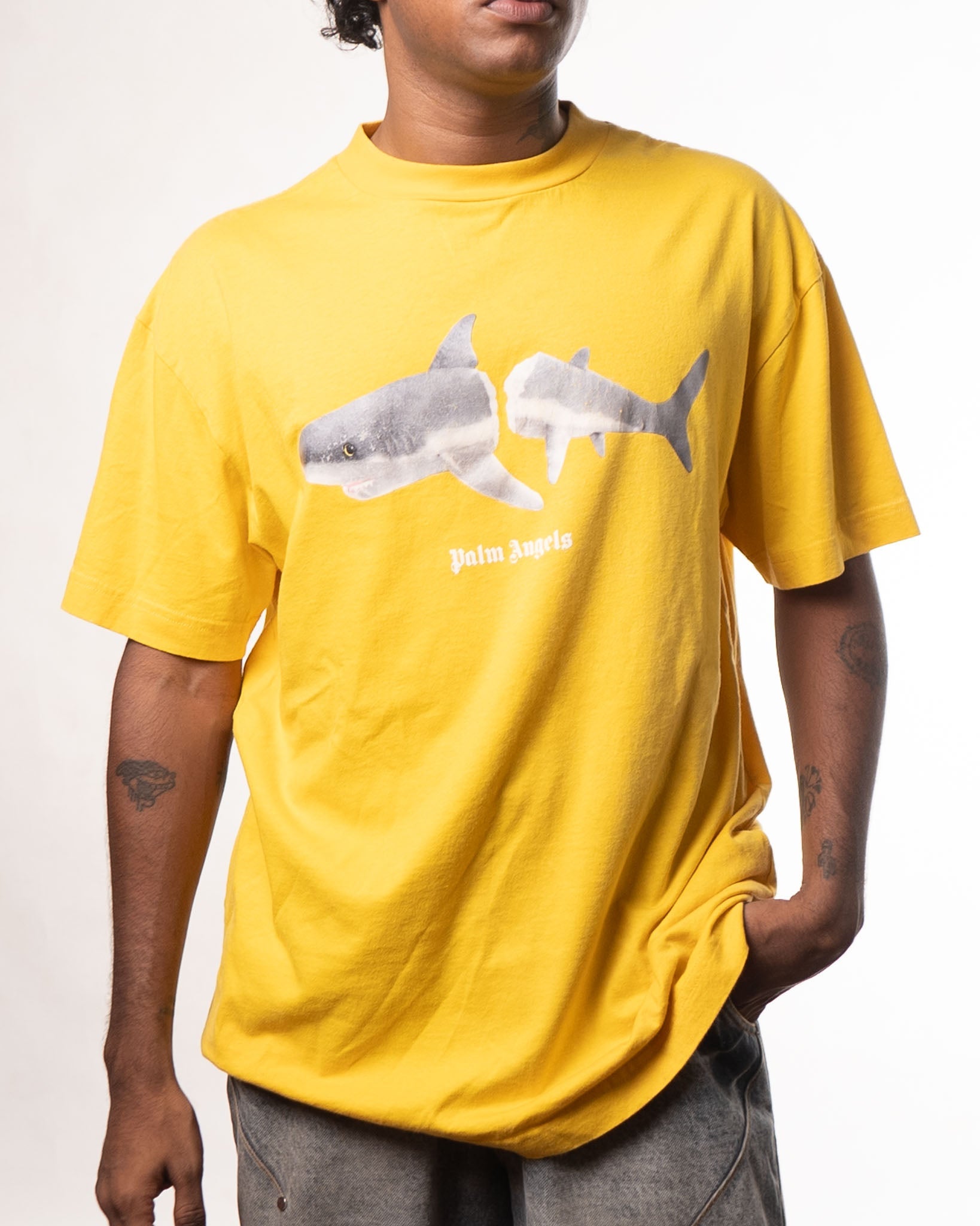 Palm Angles Tshirt Yellow