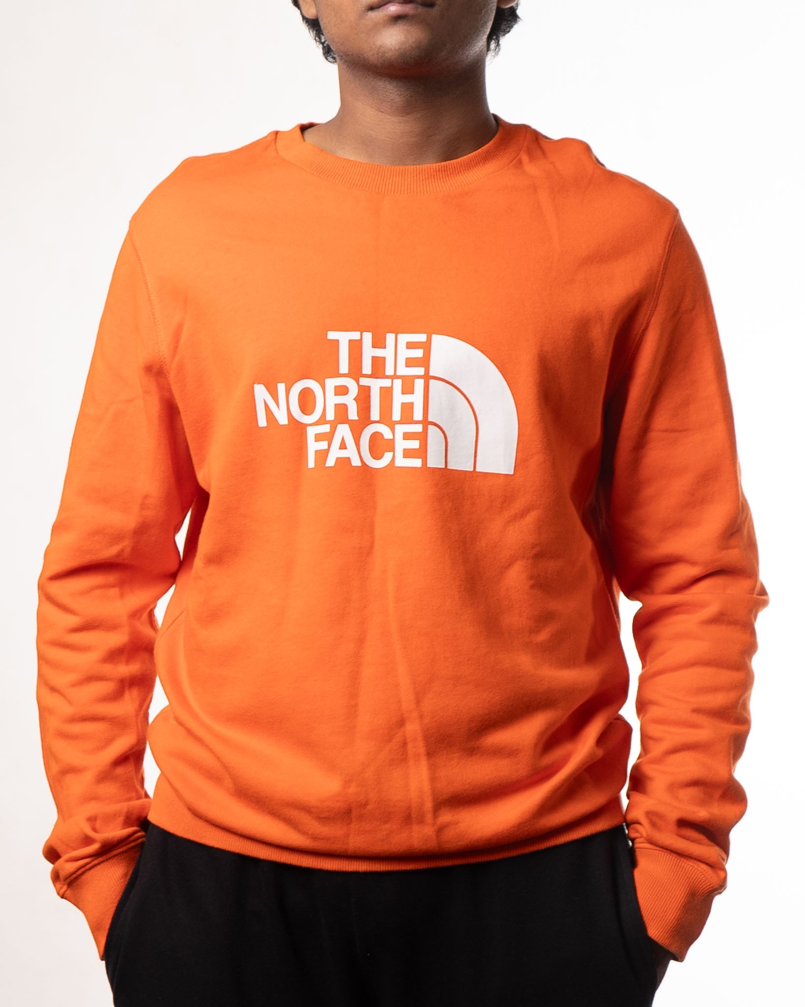 The North Face Drew Peak Crew Sweatshirt - Earthen Copper