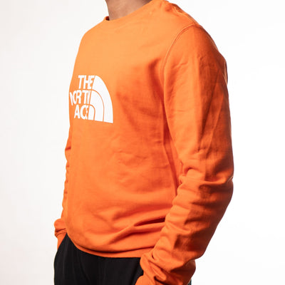 The North Face Drew Peak Crew Sweatshirt - Earthen Copper