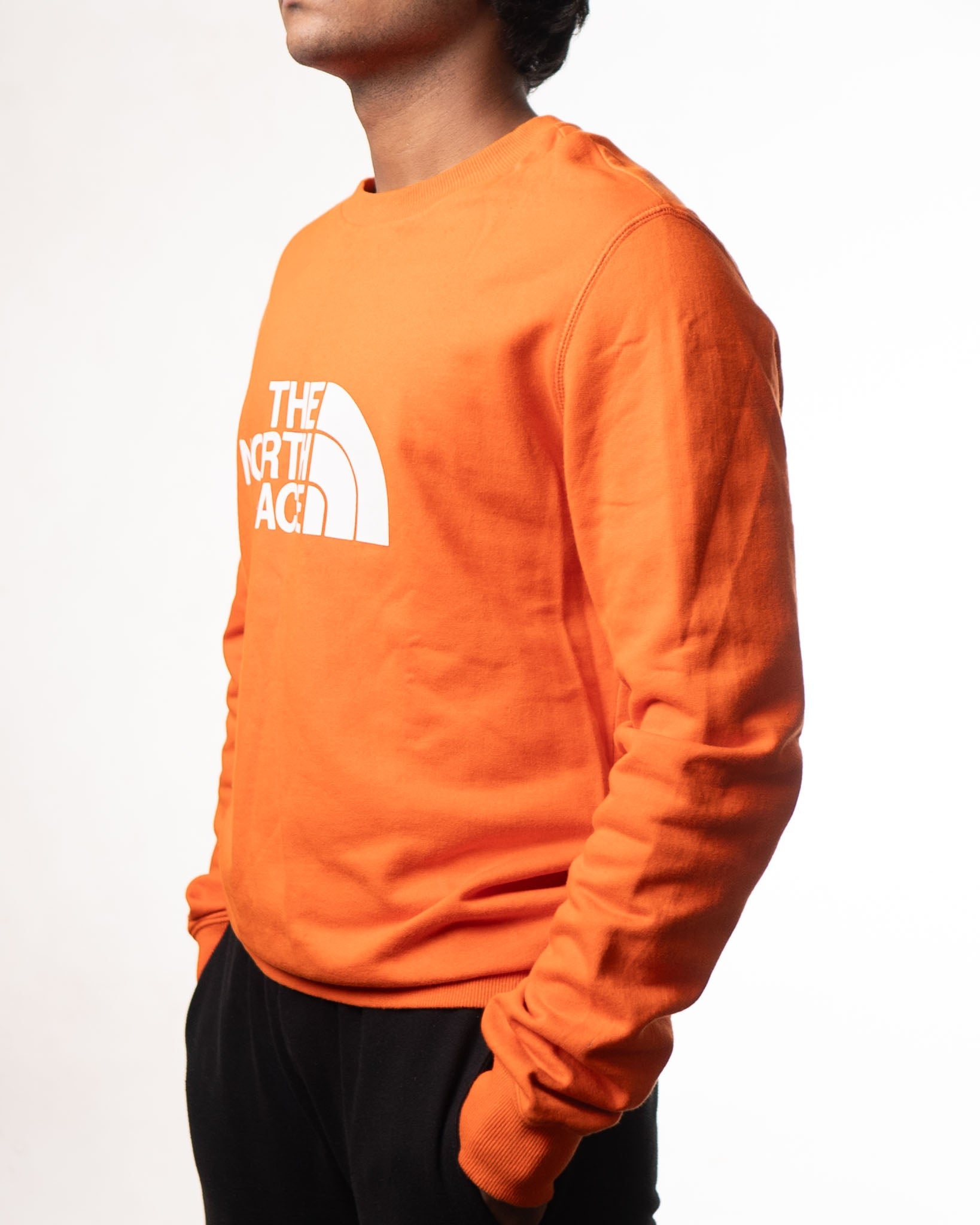 The North Face Drew Peak Crew Sweatshirt - Earthen Copper