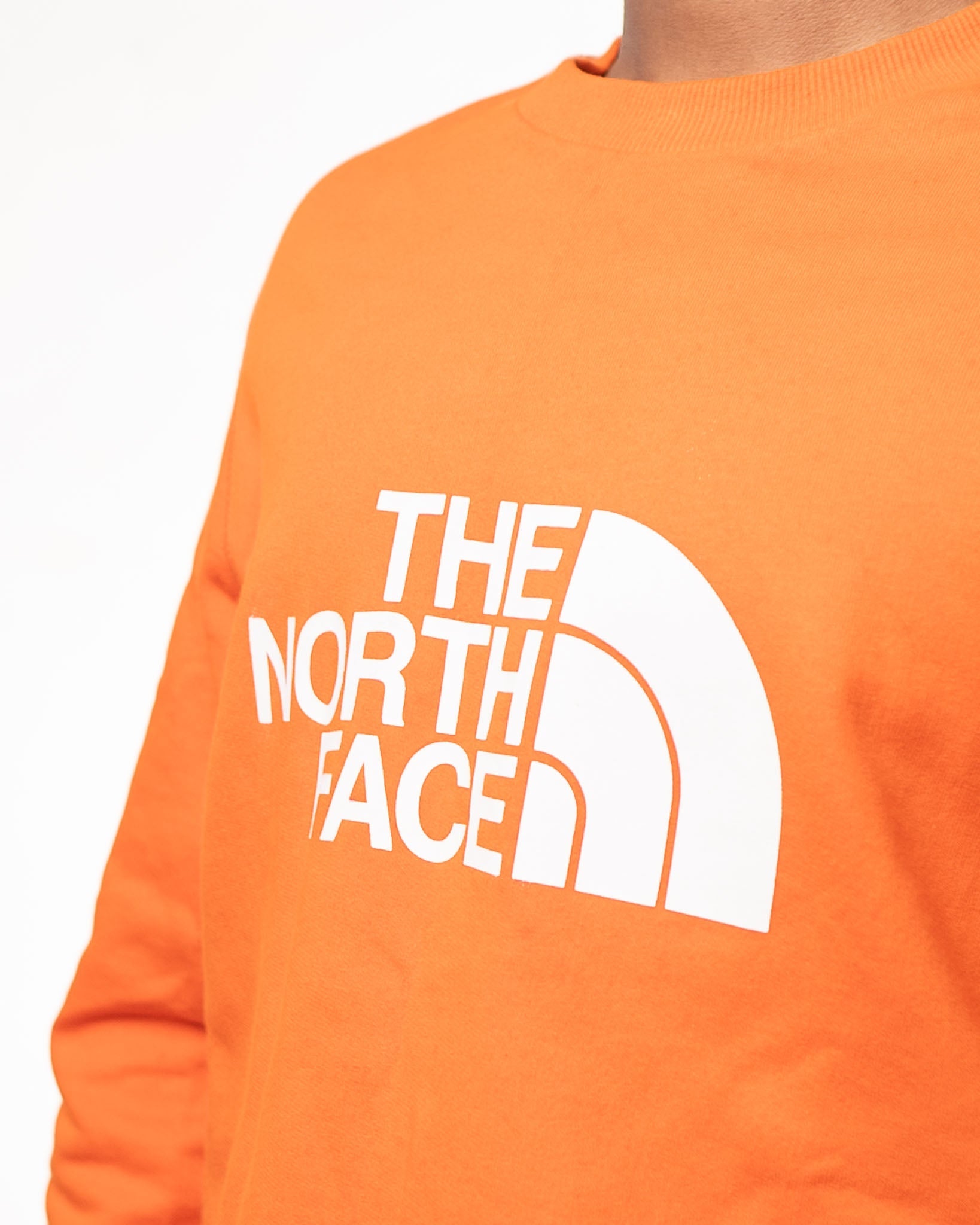 The North Face Drew Peak Crew Sweatshirt - Earthen Copper