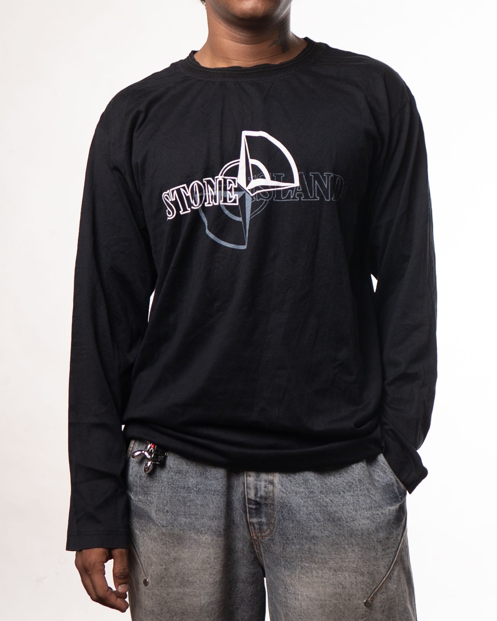 Stone Island Full Sleeved T Shirt