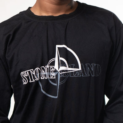 Stone Island Full Sleeved T Shirt