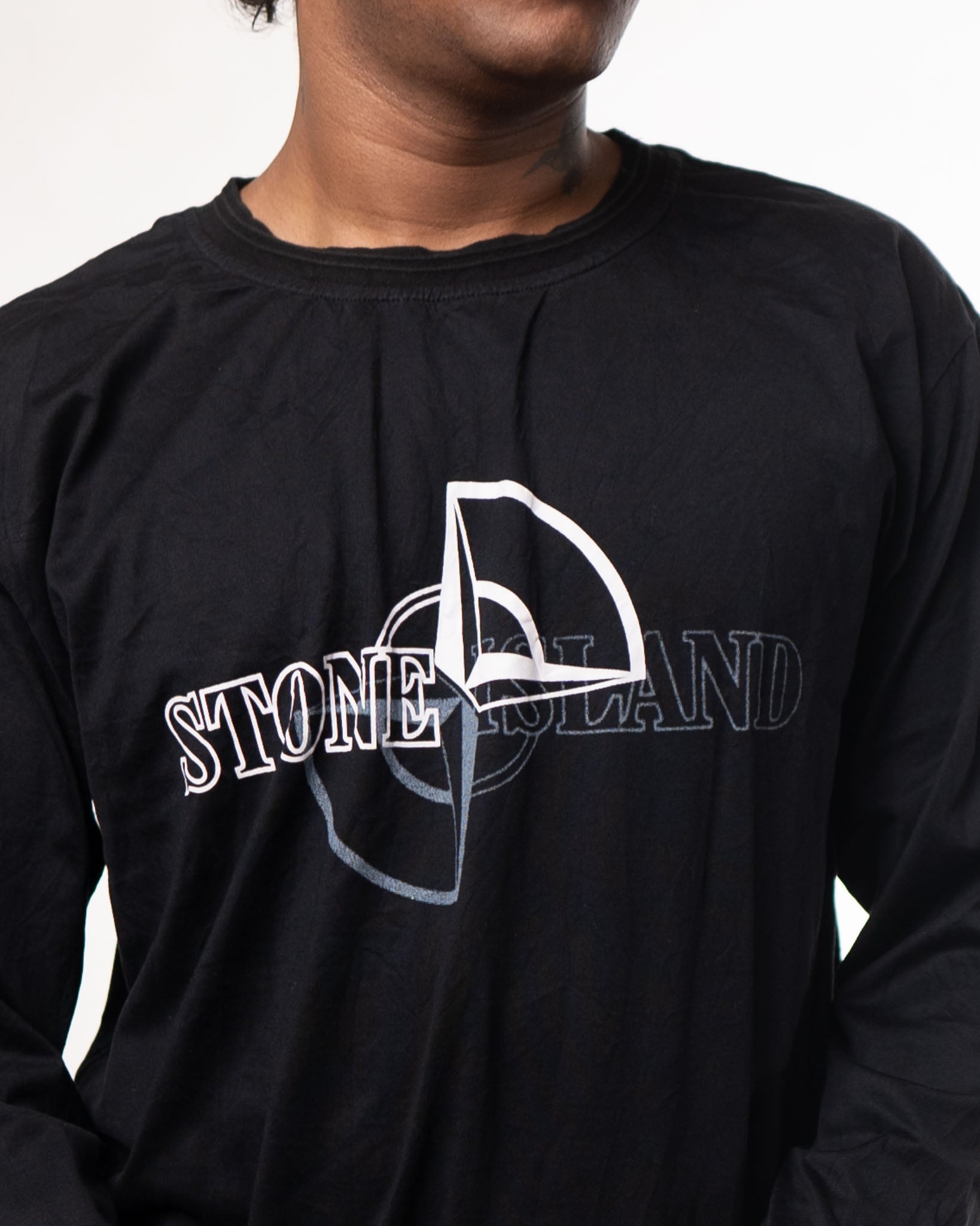 Stone Island Full Sleeved T Shirt