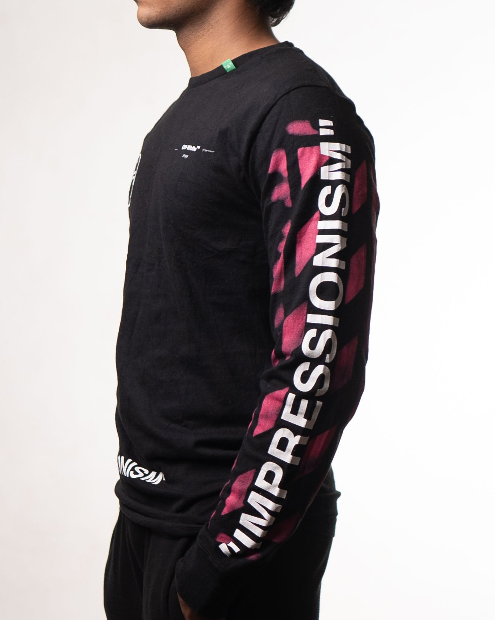 Off-White Impressionism' Diag Stencil Sweatshirt
