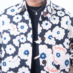 IMWIP Bloom Shacket Returns - L & XL