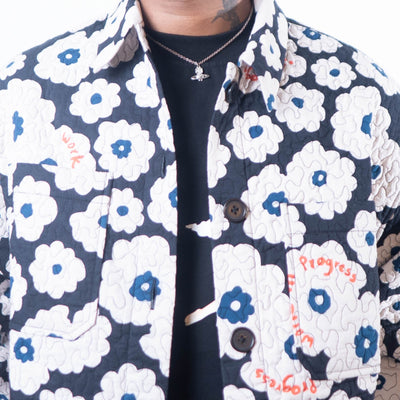 IMWIP Bloom Shacket Returns - L & XL