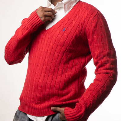 Ralph Lauren Red Sweater