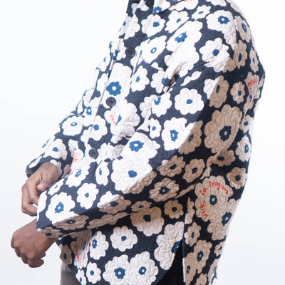 IMWIP Bloom Shacket Returns - L & XL