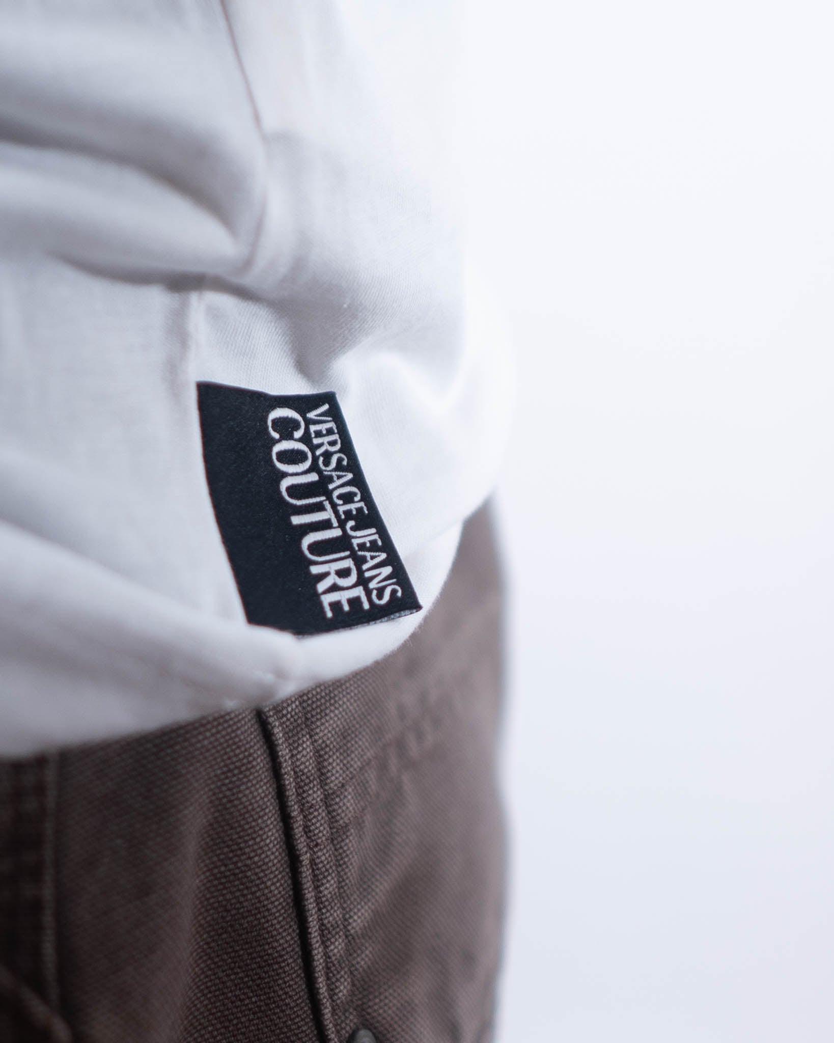 Versace Couture Crew Logo T Shirt