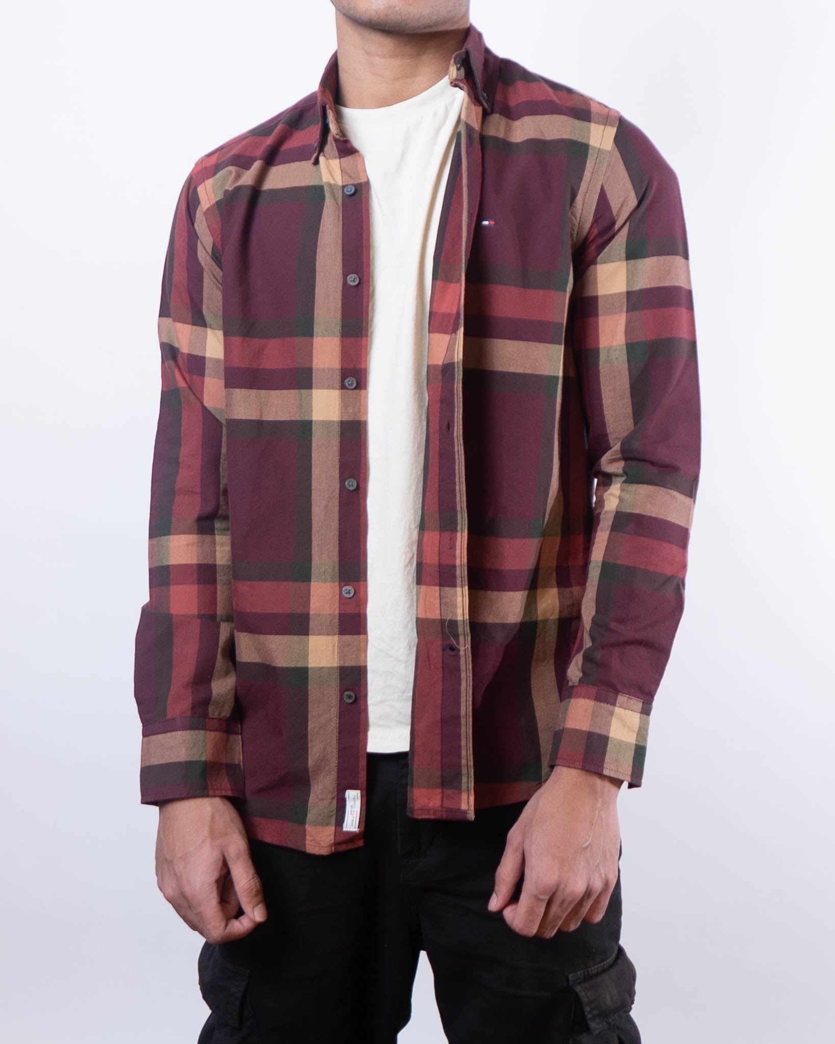 Tommy Hilfiger Regular Fit Checked Shirt