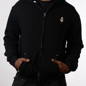 Almost Gods black zipper hoodie