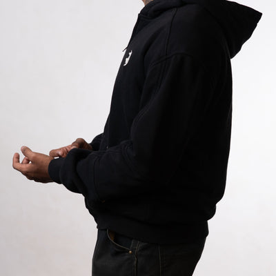 Almost Gods black zipper hoodie