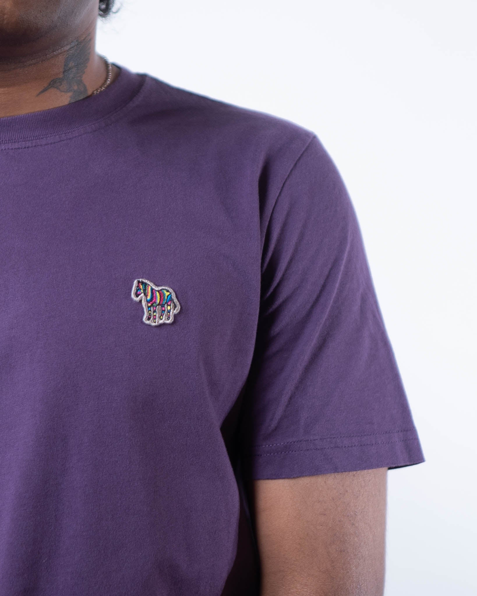 Paul Smith Zebra Logo T-Shirt - Purple