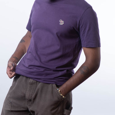 Paul Smith Zebra Logo T-Shirt - Purple