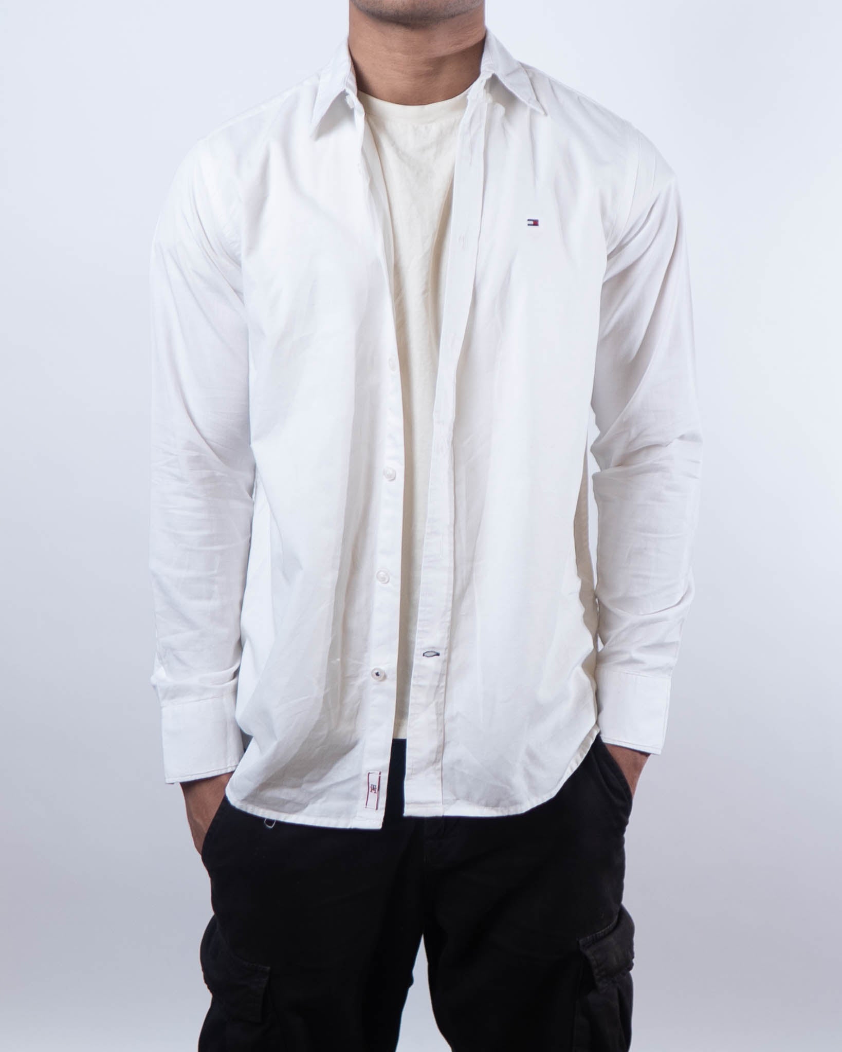 Tommy Hilfiger Regular Fit White Shirt