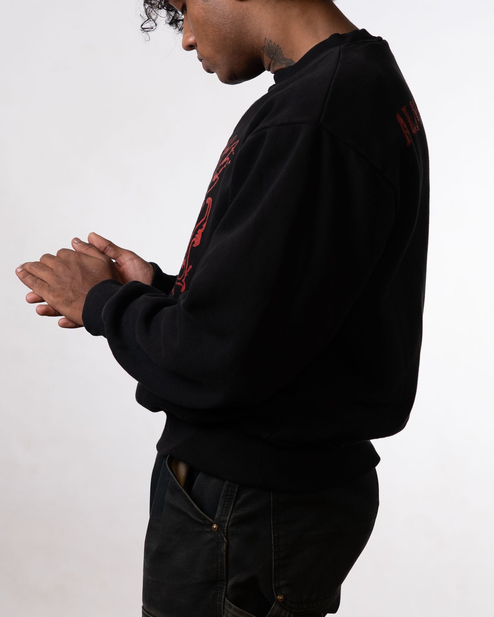 Almost Gods black sweatshirt