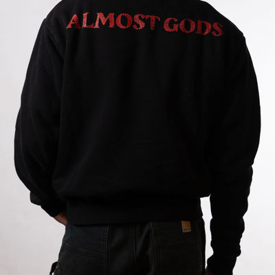 Almost Gods black sweatshirt