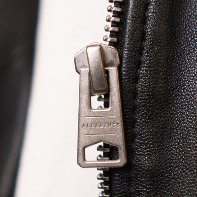 All Saints Black Leather Jacket
