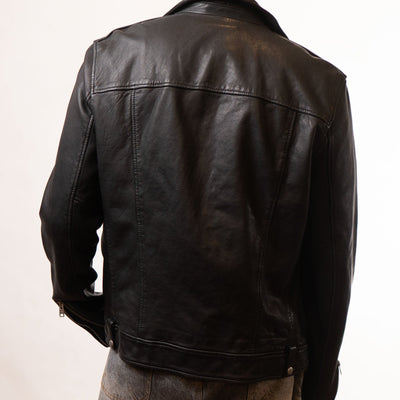 All Saints Black Leather Jacket