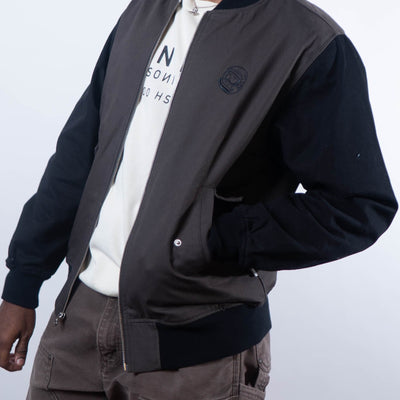 Billionaire Boys Club Logo Brown Bomber Jacket