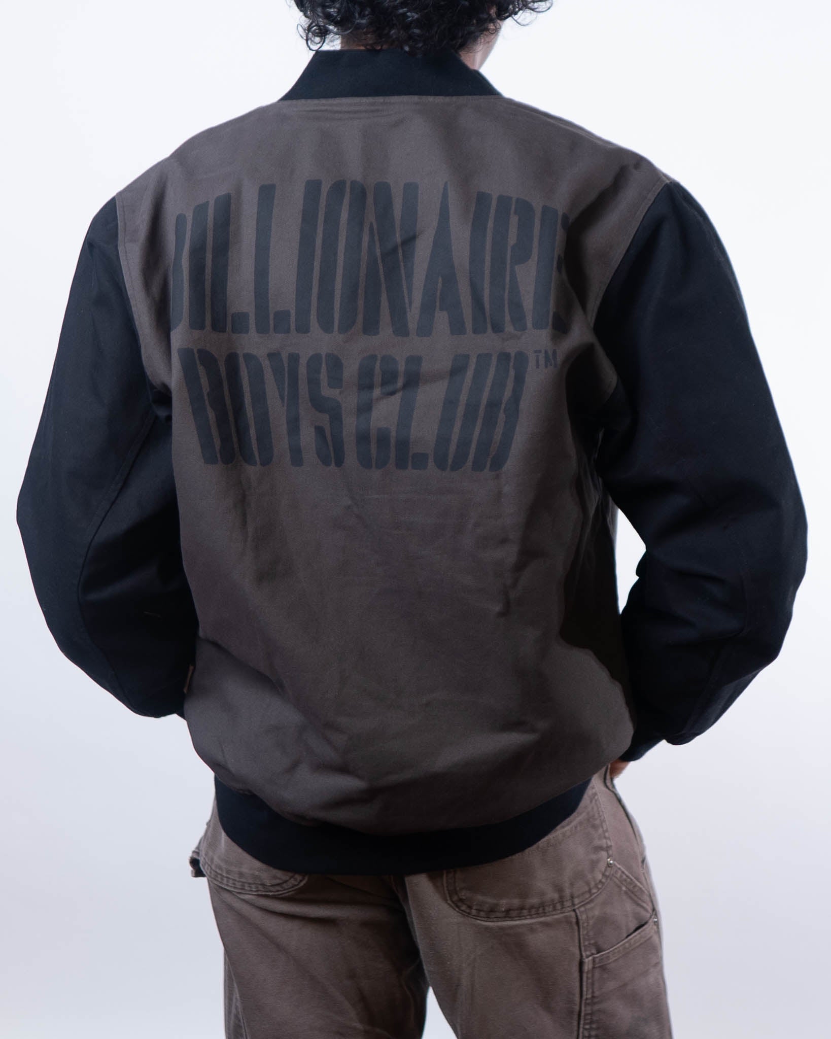 Billionaire Boys Club Logo Brown Bomber Jacket