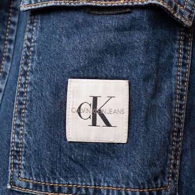Calvin Klein Relaxed Utility Denim Shirt