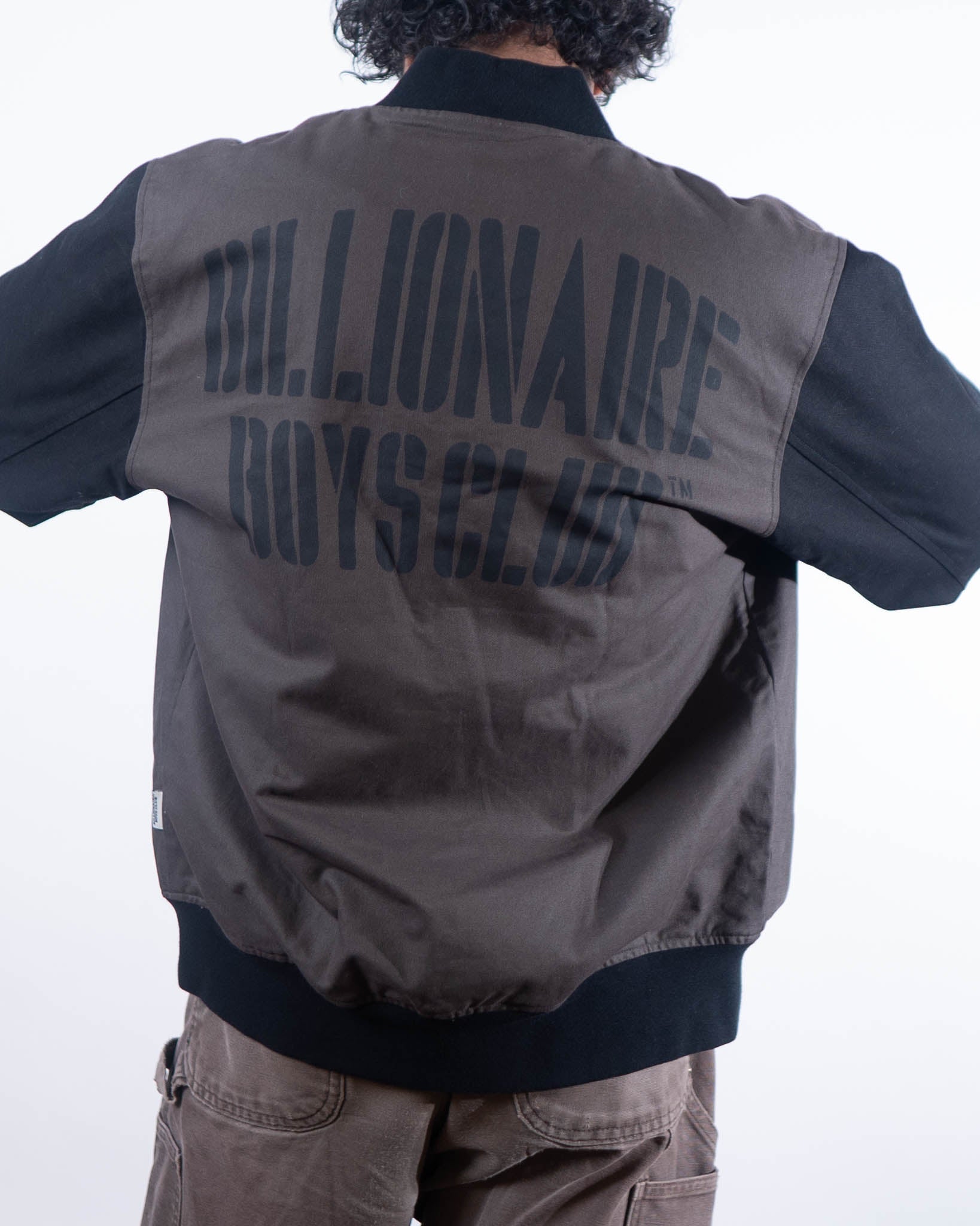 Billionaire Boys Club Logo Brown Bomber Jacket