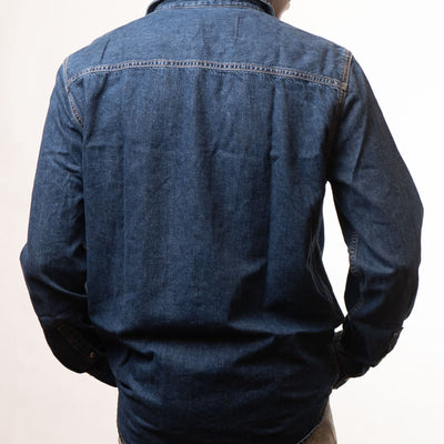 Calvin Klein Relaxed Utility Denim Shirt
