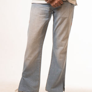 True Religion Low Rise Denim Section  Billy Super T