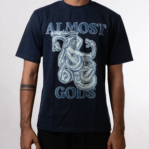 Almost Gods navy T-shirt