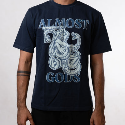 Almost Gods navy T-shirt