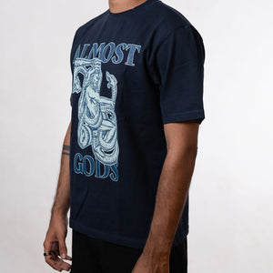 Almost Gods navy T-shirt