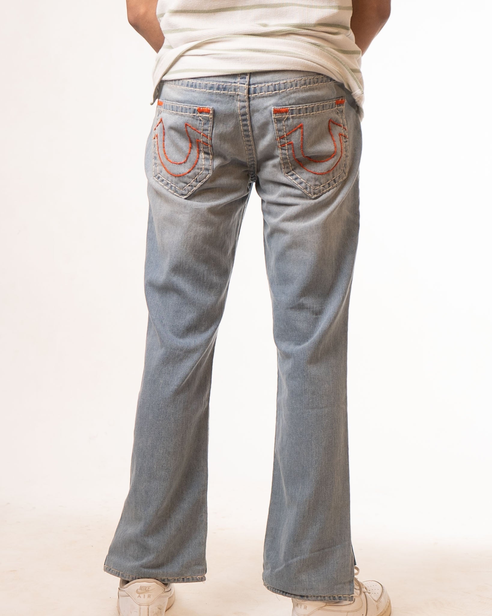 True Religion Low Rise Denim Section  Billy Super T
